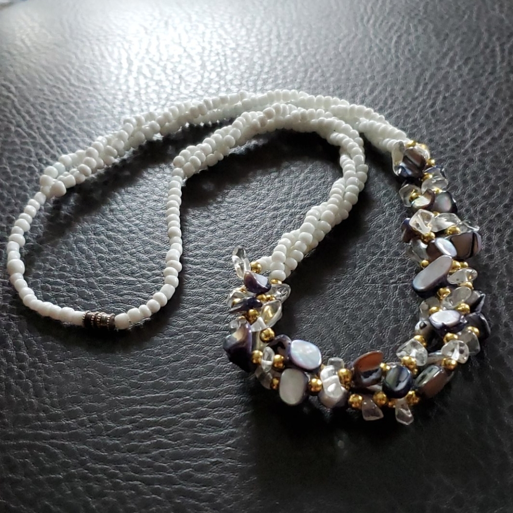 Vtg Shell Necklace - image 1